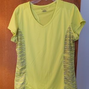 Tek Gear XL yellow workout top